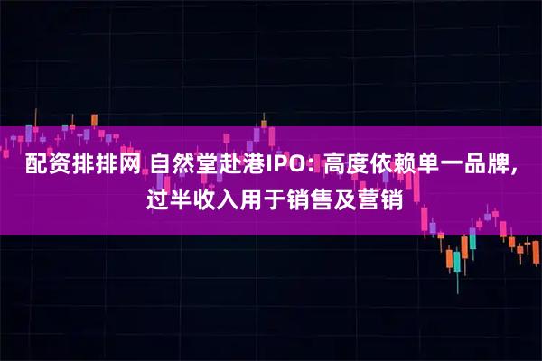 配资排排网 自然堂赴港IPO: 高度依赖单一品牌, 过半收入用于销售及营销