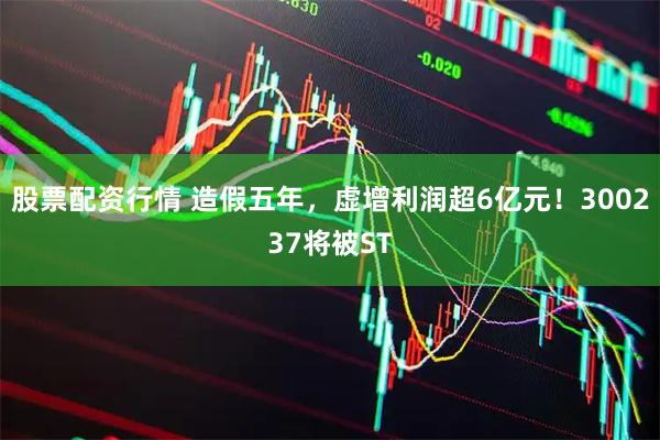 股票配资行情 造假五年，虚增利润超6亿元！300237将被ST